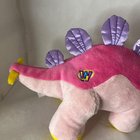 GANZ Webkinz Bubblegumasaurus Dinosaur Plush Stuffed Animal Toy HM647 NO CODE - Picture 5 of 9